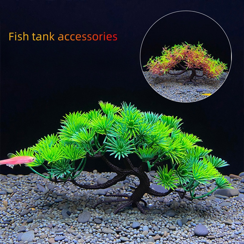Aquarium Planted Seeds - Aquarium Bonsai Tree, Plant, Fish Tank