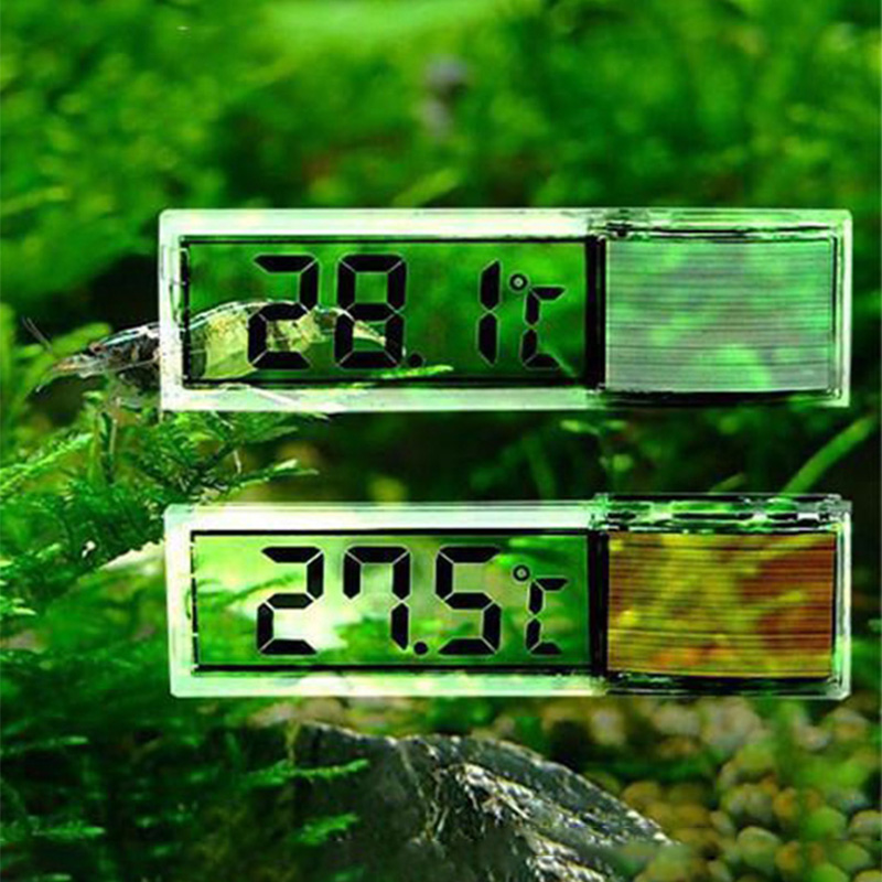 Aquarium Planted Seeds - Waterproof Aquarium Thermometer 3D Digital LCD