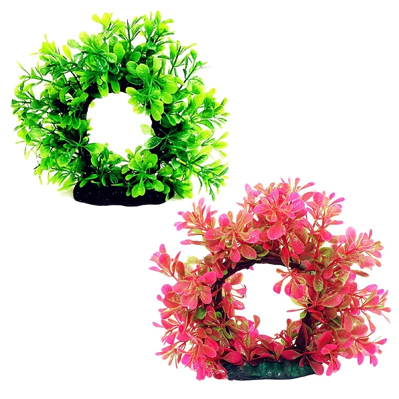 Planted Aquarium Materials - Underwater Wreath Artificial Underwater Plastic Aquarium
