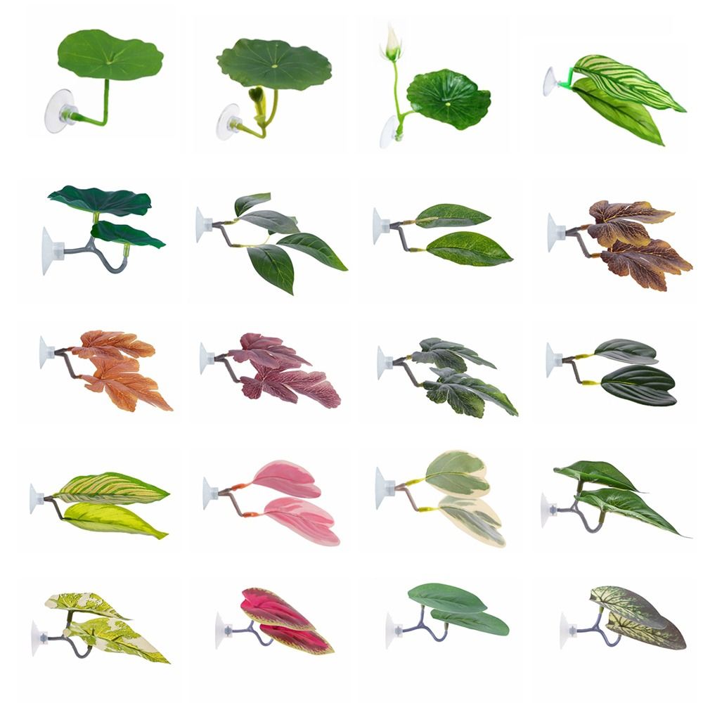 Plastic Betta Fish Rest Leaf S - огляд і ціна Aquarium Plant Rings