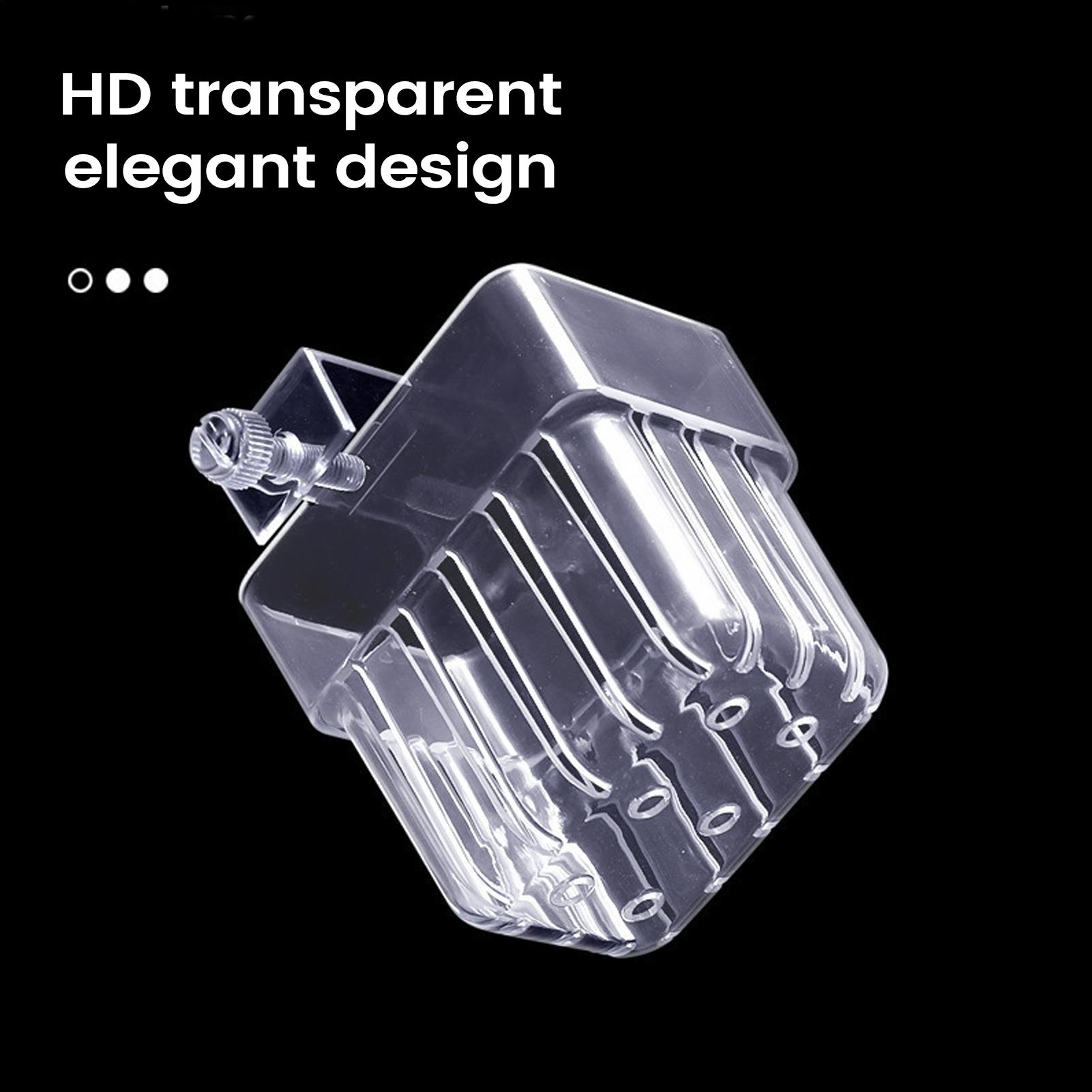 Transparent Hangable Aquarium  - огляд і ціна Aquarium Plant Rings