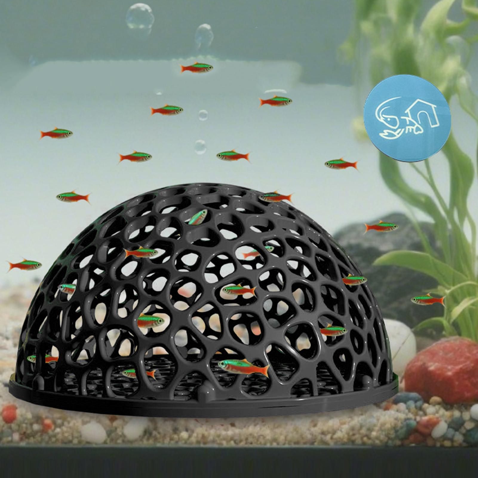 Aquarium Hiden Cave Shelter fo - огляд і ціна Aquarium Plant Rings