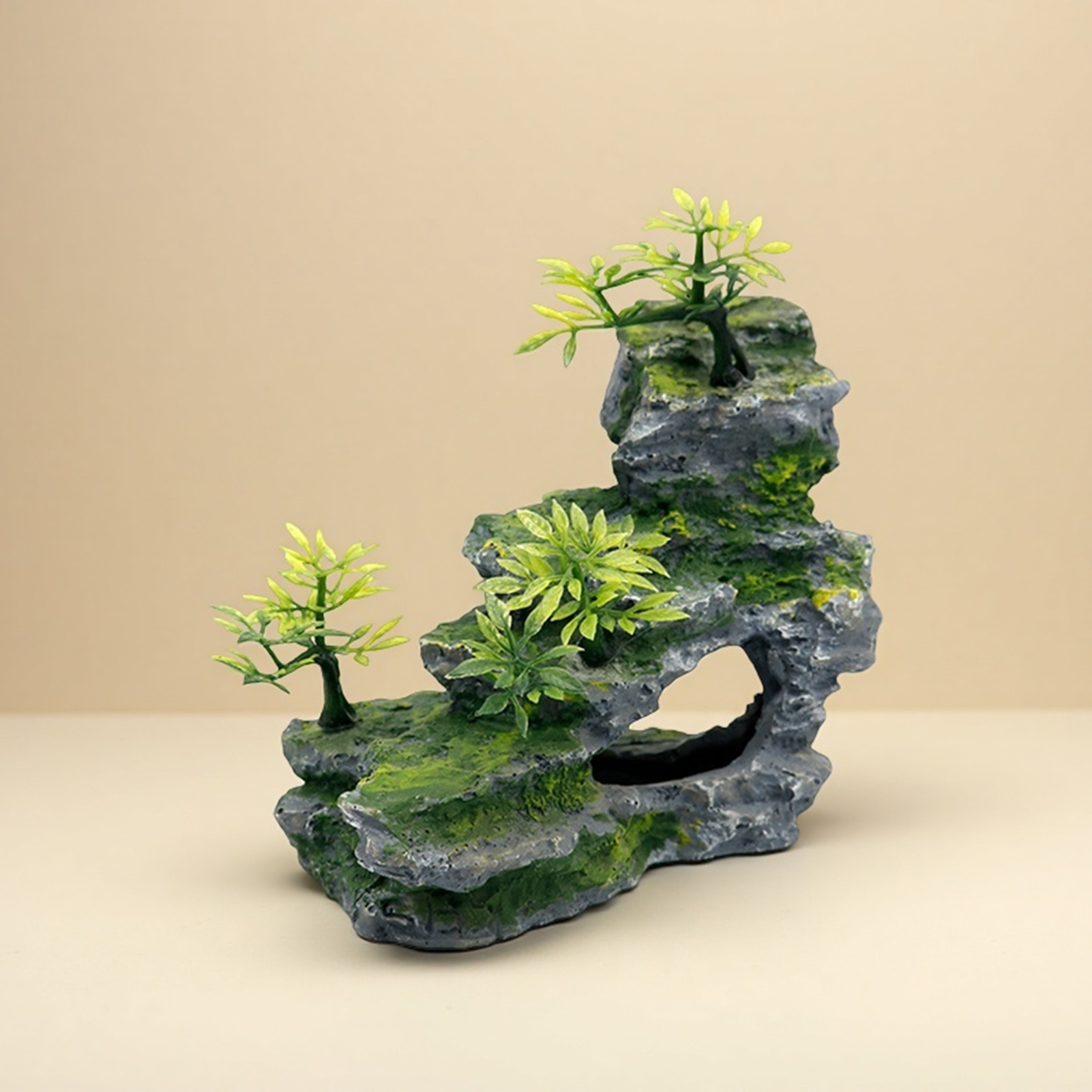 Resin Aquarium Mountain Cave V - огляд і ціна Aquarium Planted Seeds