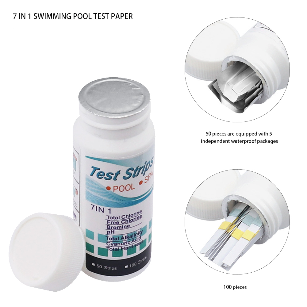 7 in 1 Aquarium Test Strips Mu - огляд і ціна Planted Aquarium Test Kit