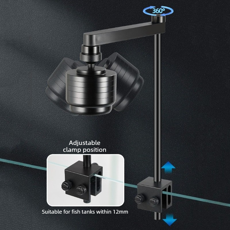 Fish Tank Light LED 3 Colors W - огляд і ціна Aquarium Plant Iron