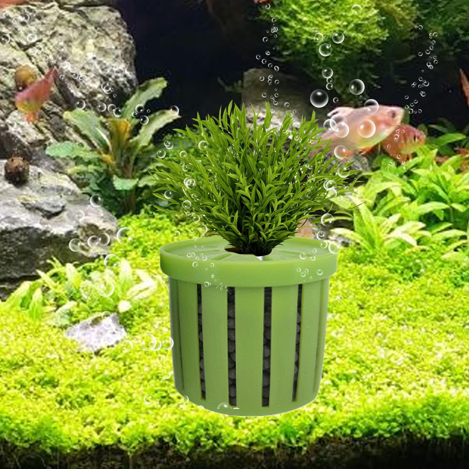 4 Pieces Aquarium Planter Pot  - огляд і ціна Aquarium Plant Rings