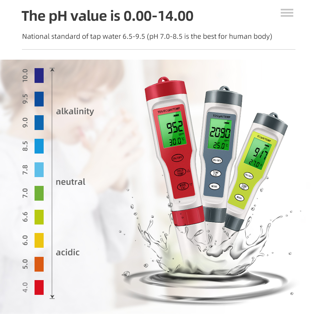 Digital Water Quality Monitor  - огляд і ціна Planted Aquarium Test Kit