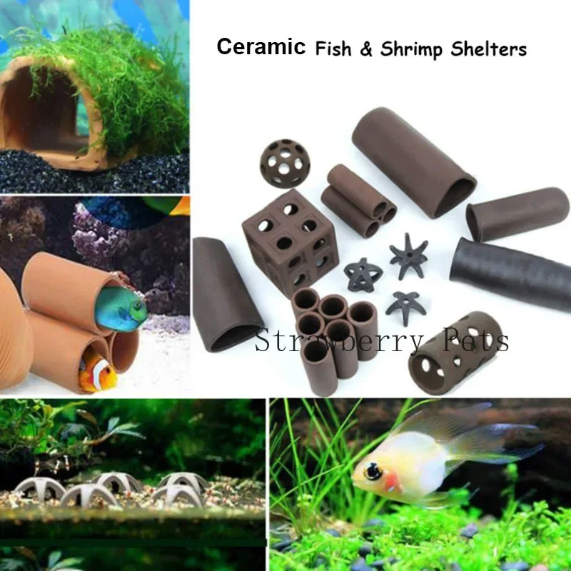 Ceramic Aquarium Decoration Fi - огляд і ціна Aquarium Plant Rings