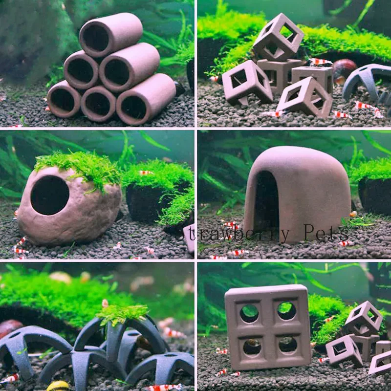 Ceramic Aquarium Decoration Fi - огляд і ціна Aquarium Plant Rings