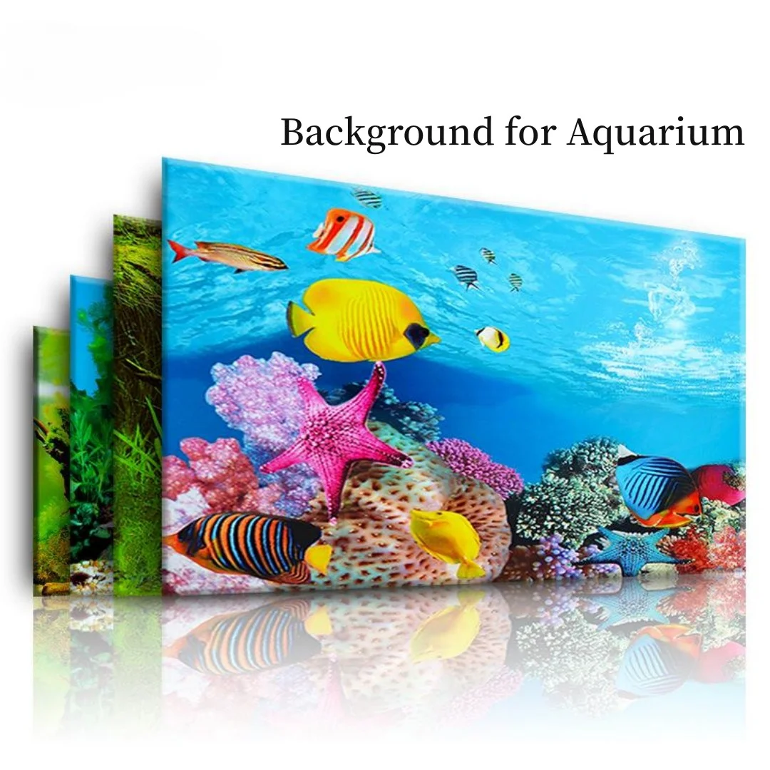 Background Aquarium 3D Sticker - огляд і ціна Aquarium Planted Seeds