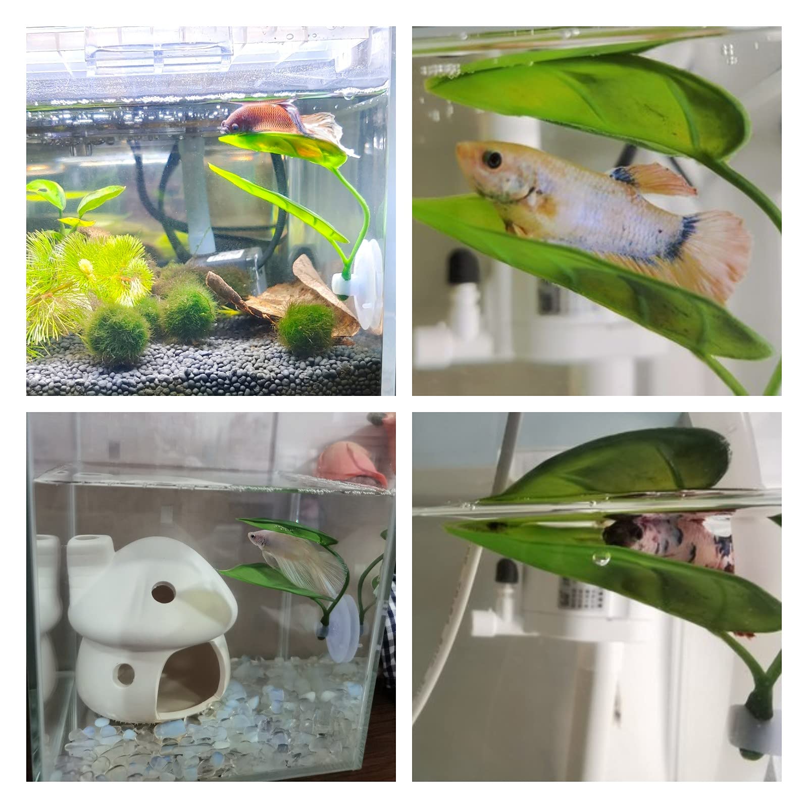 Pets Fish Tank Decor Betta Rel - огляд і ціна Aquarium Plant Rings