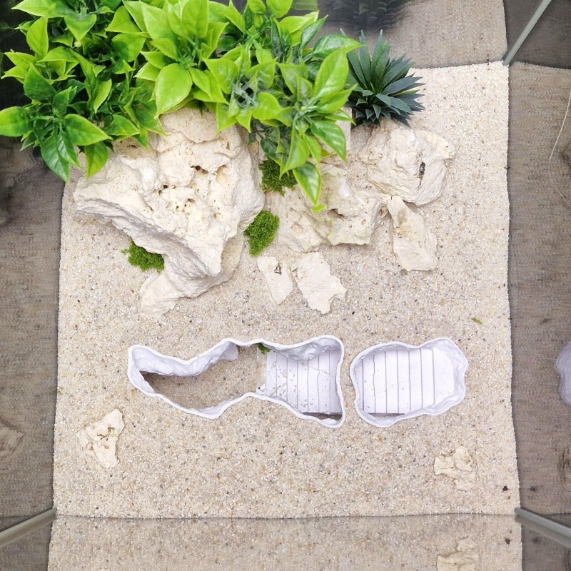 3D Printed Fish Tank Cave, Art - огляд і ціна Aquarium Plant Rings