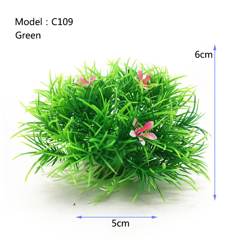 Artificial Wide Short Fish Tan - огляд і ціна Planted Aquarium Materials