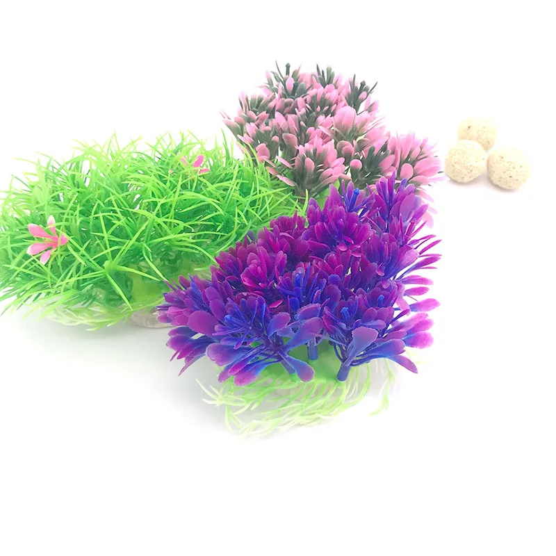 Artificial Wide Short Fish Tan - огляд і ціна Planted Aquarium Materials