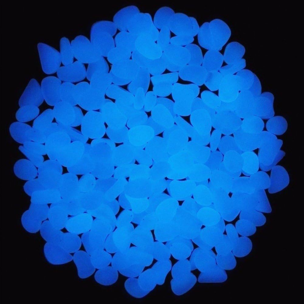 Fish Tank Rocks Glow Blue Pebb - огляд і ціна Aquarium Plant Delivery