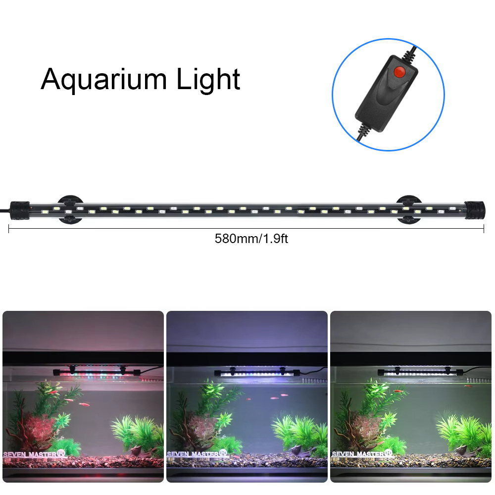 58CM  Aquarium Light LED Plant - огляд і ціна Aquarium Plant Iron