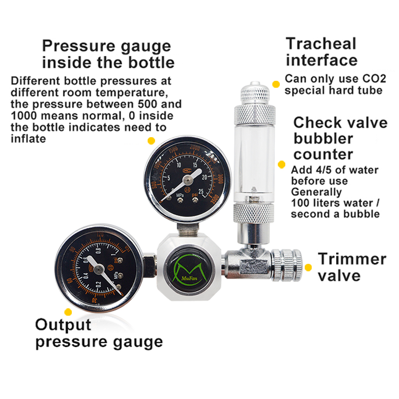 Aquarium CO2 Regulator Magneti - огляд і ціна Aquarium Plant Nursery