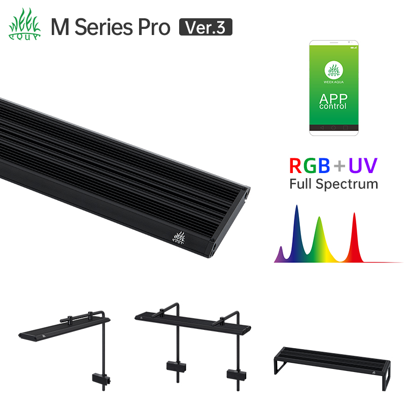 Week Aqua M Series RGB UV LED  - огляд і ціна Aquarium Plant Iron