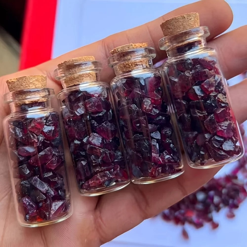 Natural Raw Garnet Gemstone Ch - огляд і ціна Planted Aquarium With Gravel