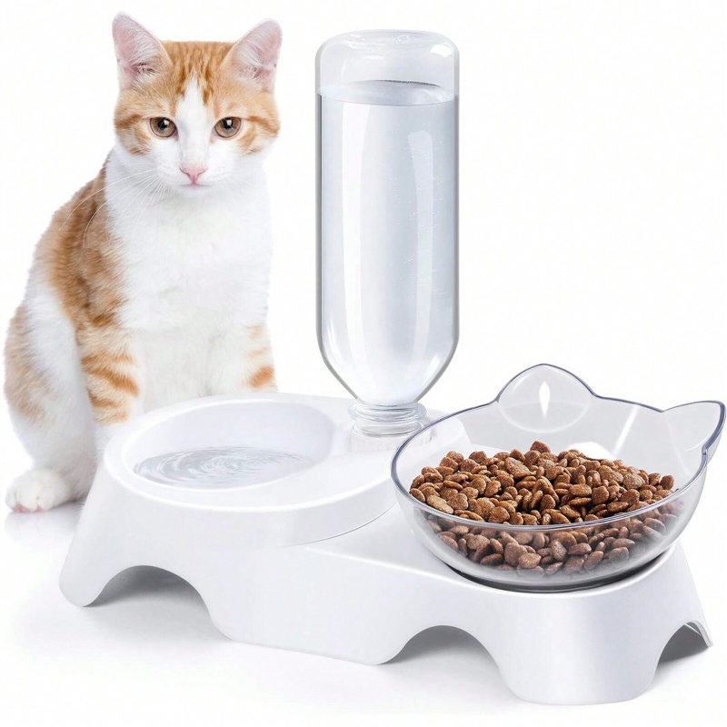 1PC Double Dog Cat Bowls Pets  - огляд і ціна Royal Canin Food Medium