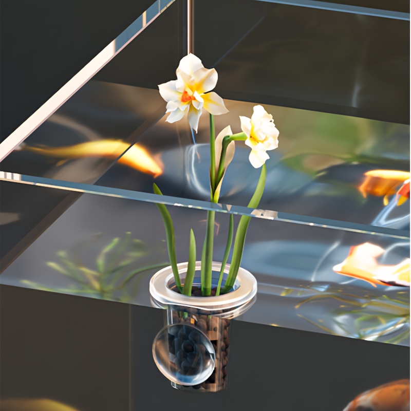 5Pcs Clear Plastic Aquarium Pl - огляд і ціна Aquarium Planted Seeds