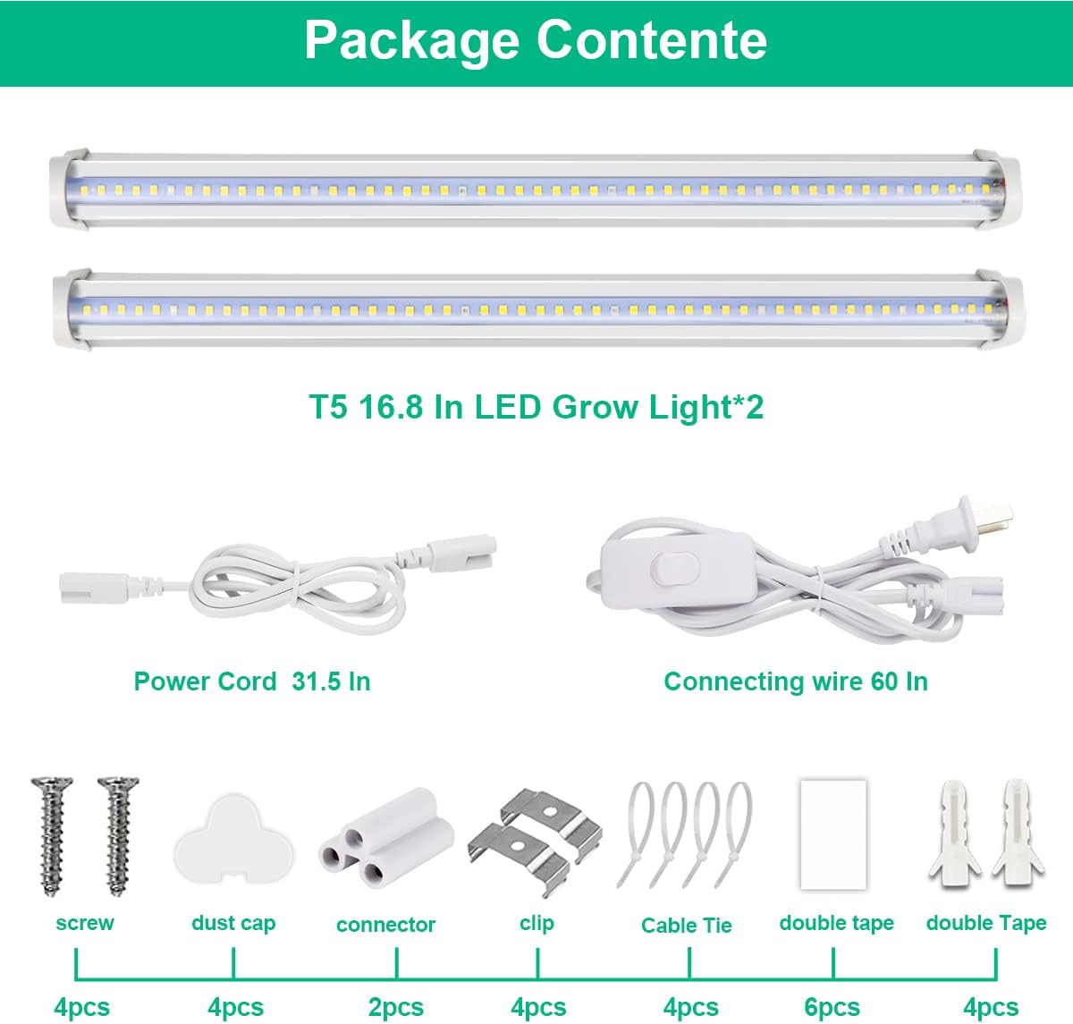 LED Grow Lamp Plant Full Spect - огляд і ціна Aquarium Planted Seeds