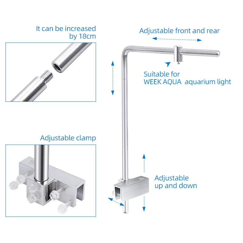 Week Aqua Light Stand Universa - огляд і ціна Aquarium Plant Iron